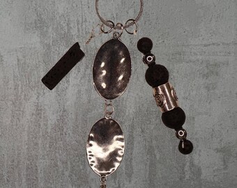 Obsidian Keychain / Bag Charm