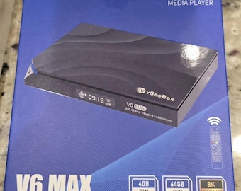 vSeeBox V6 Max Android TV Box – Latest Model | vSeeBox v6 Max - Newest Model - Fast Free Shipping - vSeeBox V6 Max Android Streaming Box