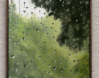 Whispers of Rain — Oil on Canvas