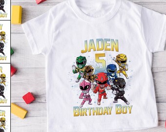 Power Ranger Shirt - Etsy