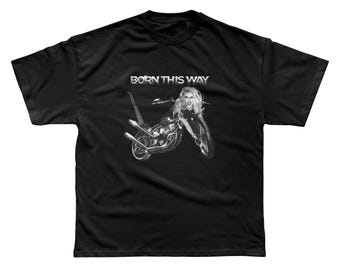 Camiseta unisex "Born This Way" de Lady Gaga