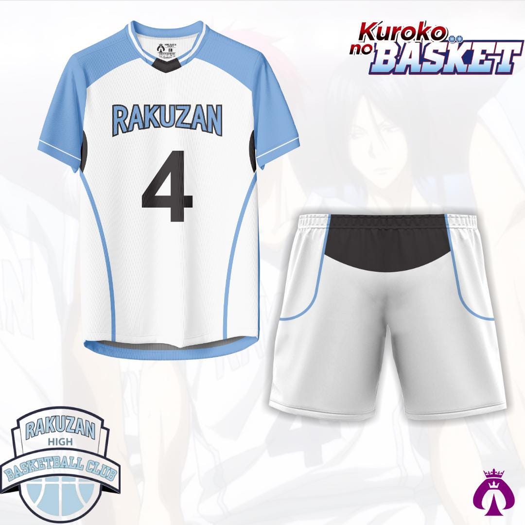 Rakuzan Kuroko's Basketball Jersey, Custom Name & Number - Etsy