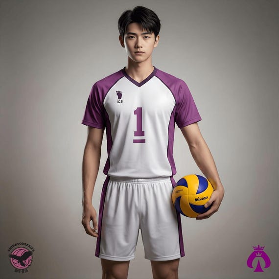 Shiratorizawa Haikyuu Volleyball Jersey – Custom Name & Number