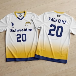 Camisa personalizada do Haikyuu!! dos Adlers para cosplay