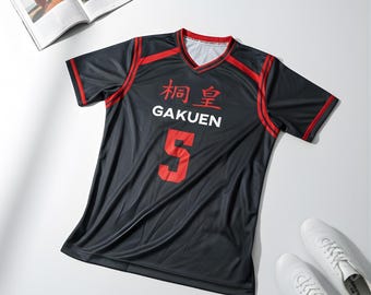 Custom Kuroko's Basketball Jersey: Gakuen, Aomine Inspired