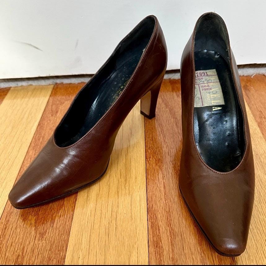 Italian 90s Heels - Etsy