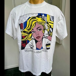 Vintage 1992 Roy Lichtenstein Museum Ludwig Koln Pop Art