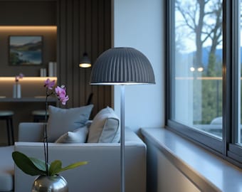 Einfache moderne dekorative LED wiederaufladbare Tischlampe, dimmbares Nachttischlicht für Schlafzimmerschreibtisch, Touch Control Hotel Home Beleuchtungsdekor