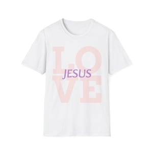 houd van Jezus T-shirt | T-shirt christelijk geloof, shirt religieus geschrift