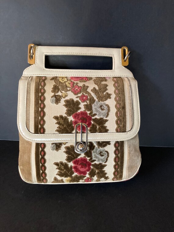 Vintage Tano of Madrid 1960-70’s Tapestry Handbag
