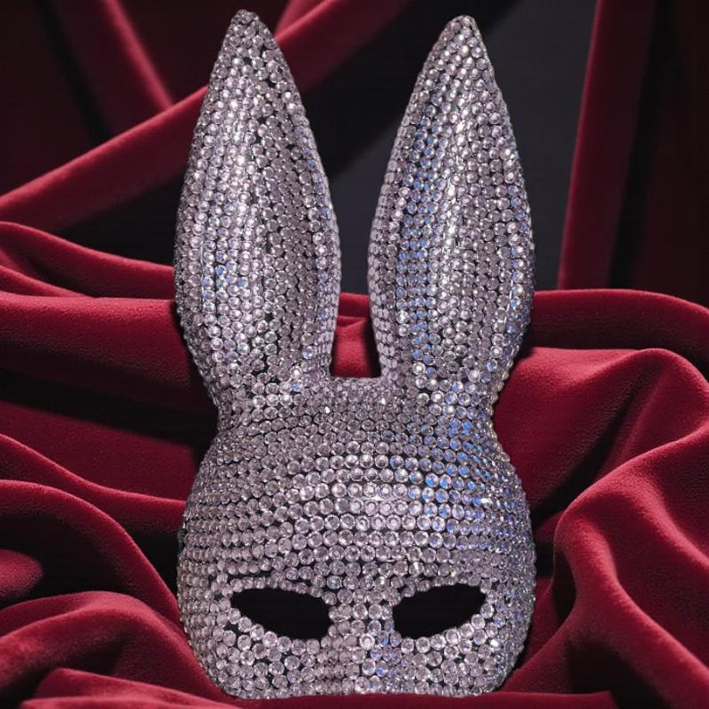 bunny mask

crystal masquerade mask

rhinestone costume mask

sparkle bunny ears

festival face mask

rave bunny mask

glitter party mask

masquerade bunny mask

cosplay bunny headpiece

women’s masquerade mask

halloween bunny mask

crystal rave accessory

luxury costume mask
