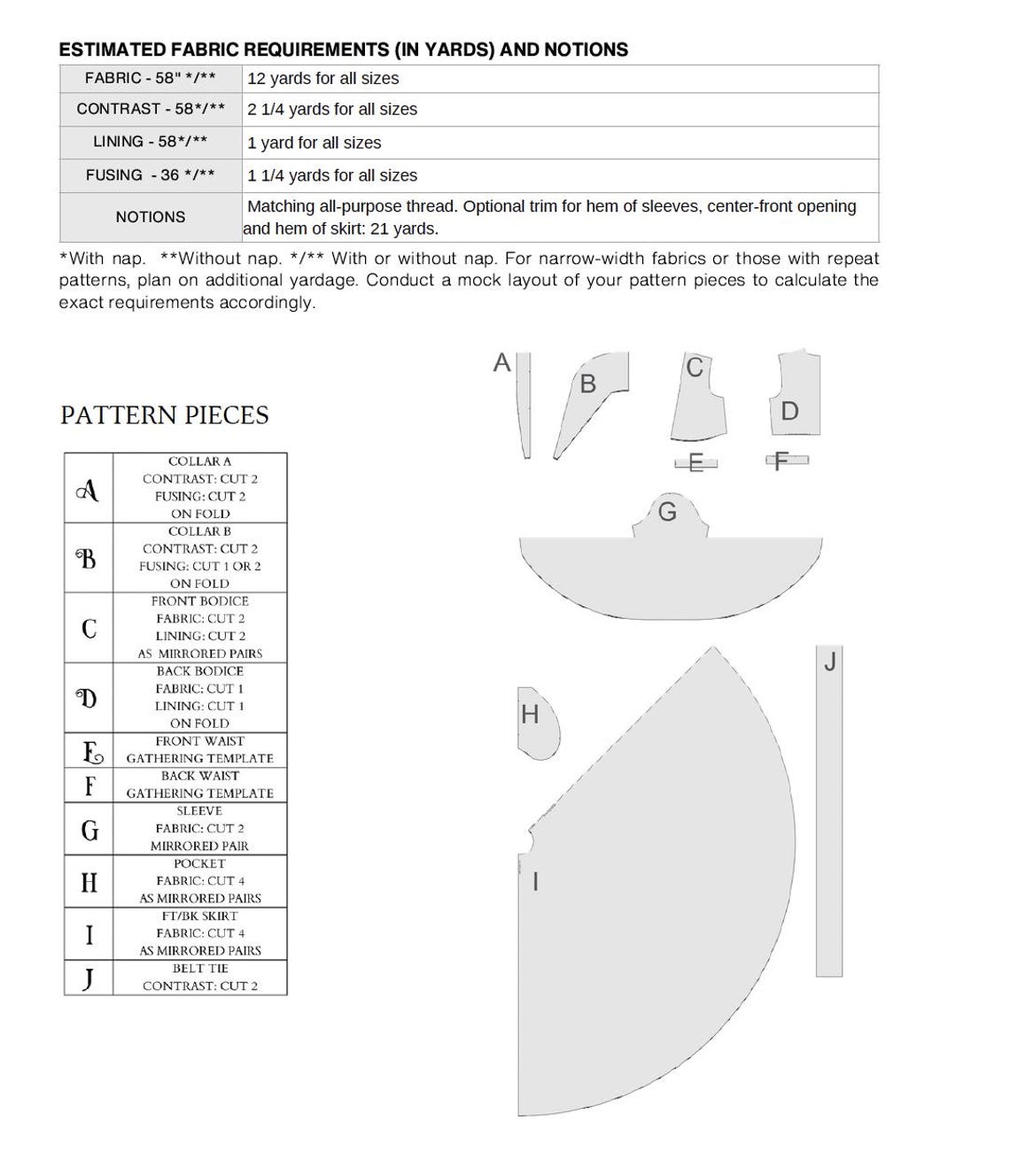 Bridal Aurora Robe Sewing Pattern | Hollywood Glamour, Sizes 00-32 (PDF ...
