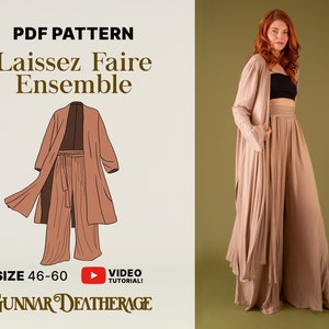 Fall-Winter sewing patterns for women, French Poetry