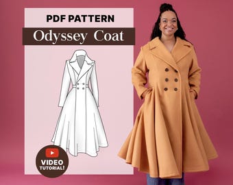 新品★ LITTLE FLARE LINE ART LONG COAT il_340x270.6480759456_axb0.jpg