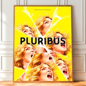 Pluribus Poster Plur1bus TV Series Print | Lesbian Thriller Wall Art | Queer Sci-Fi Drama | WLW Gift Carol Zosia | Digital Download