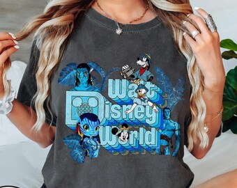 Disney Avatar Shirt, Walt Disney World, Avatar the Way of Water Shirt, Disneyland Shirt, Mickey And Friends Avatar Tee, Mickey Safari Shirt