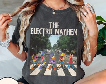 Disney die Muppets Abtei Straße Dr. Teeth und The Electric Mayhem T-Shirt, Disneyland Familienurlaub Shirt, Disney World Passendes Geburtstagsgeschenk
