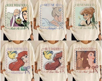 Vintage Disney World Shirt, Meet Me At Midnight Cinderella Shirt, But Daddy I Love Him Shirt, Disney Princess Shirt, Magical Parks Shirt