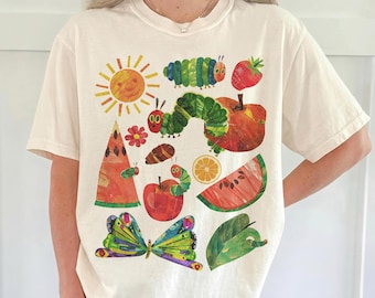 Hungry Caterpillar Back To School Shirt, Hungry Caterpillar Teacher Shirt, Teacher Life Shirt, Childrens Book Shirt, Gift For Teacher