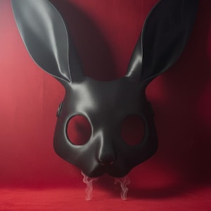 Rabbit Mask FDM friendly STL File | 3D Printable Bunny Cosplay Costume (Digital Download)
