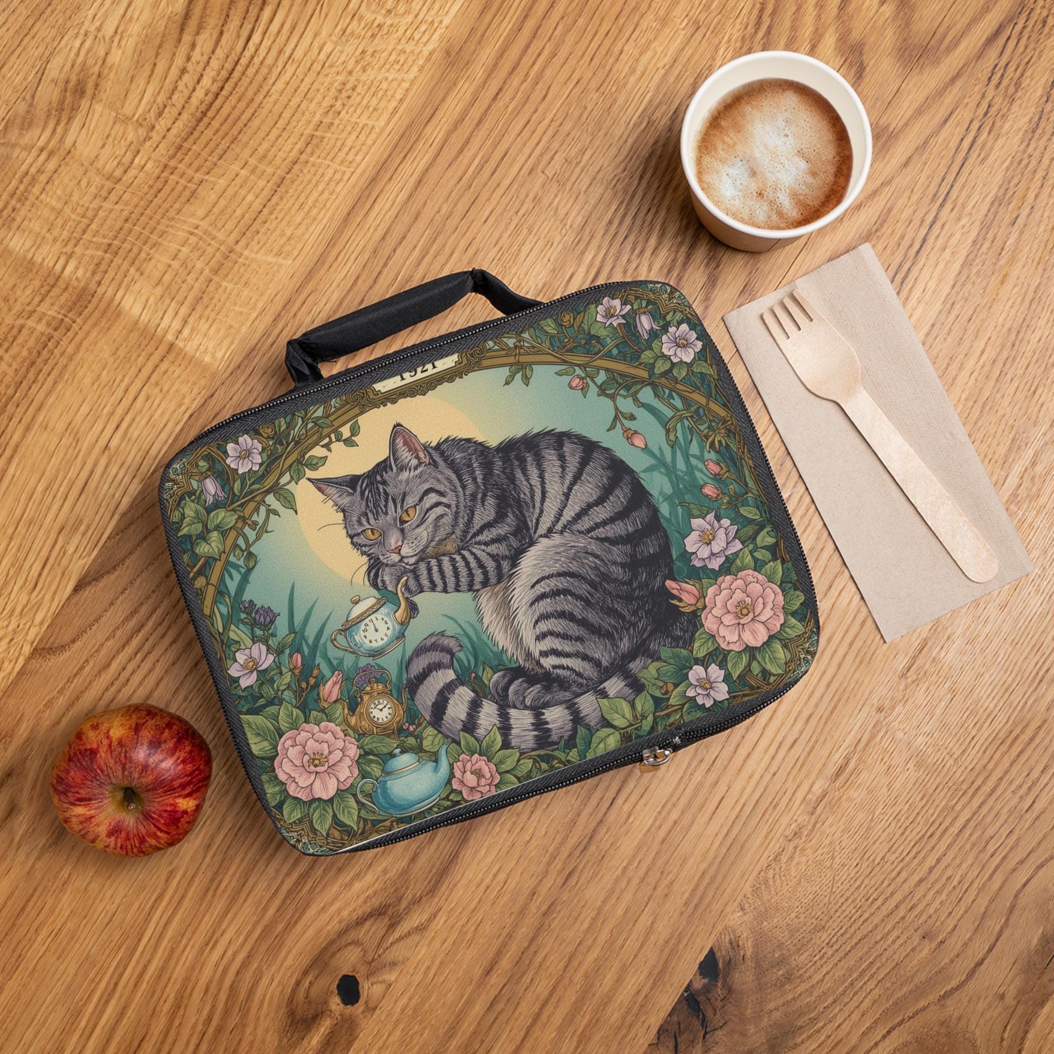 Alice in Wonderland Lunch Tote - Etsy display picture 1