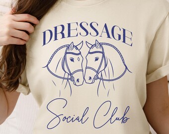 Shirt dressuurclub: paardencadeau, paardensportcadeau voor showmoeders