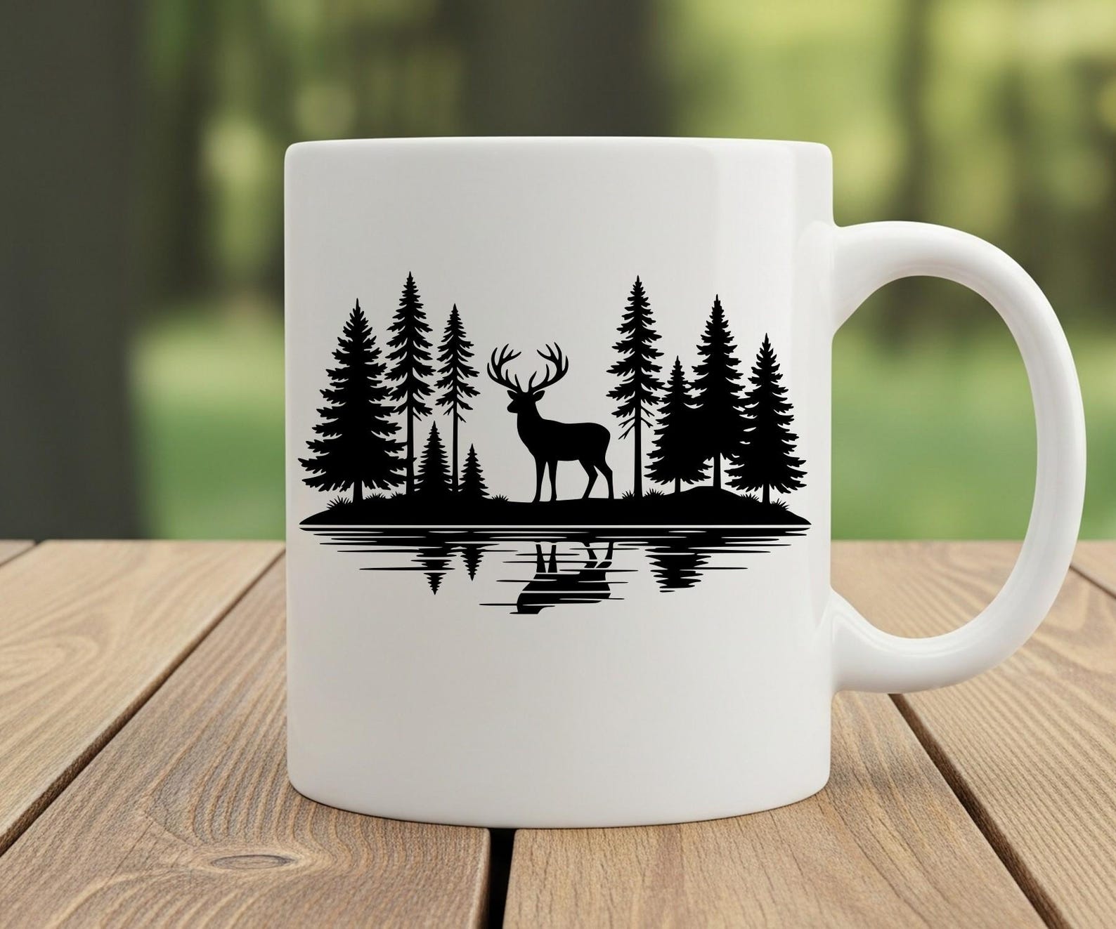 Deer in the Forest SVG Bundle: Buck, Forest Deer, Hunting, Deer Head ...