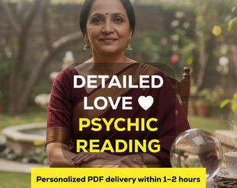 Detailed Love Psychic Reading | Relationship Clarity (PDF Delivery)