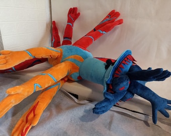 Custom Plush Toy from Drawing: Handmade Plushie monsters Doey the Doughman