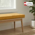 Custom textured fabric bench cushion – 5 cm thick, with zipper, washable, water-repellent & easy to clean with a plush feel product logo