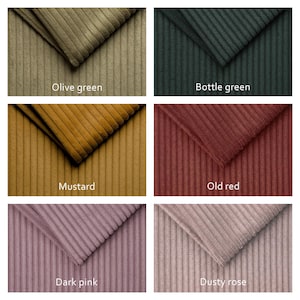 Cordvelours Bankauflage