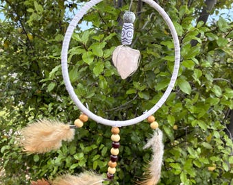 Rose Quartz Wall Hanging