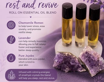 Rest & Revive Essential Oil Roller Blends