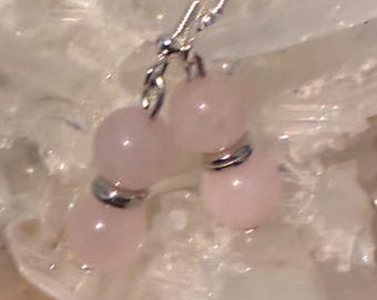 Roze Quartz Earrings