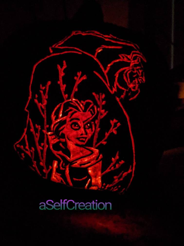 hand-carved-foam-pumpkin-beauty-with-beast-etsy