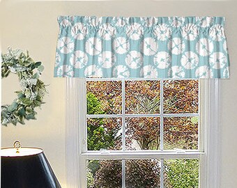 Window Valance Made To Order Window Treatments Neutral Etsy