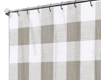 Long Shower Curtain Etsy