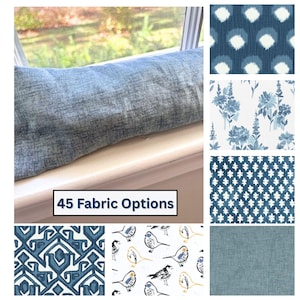 Blue Door Draft Stopper – Custom Door Snake | Cold Weather Breeze Blocker | Energy-Saving Draft Guard - UNFILLED