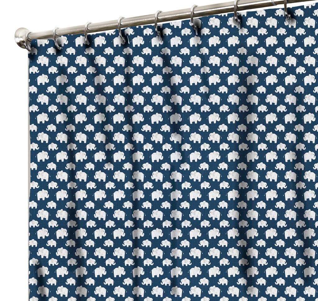 Kids Bathroom Extra Long Shower Curtain 72 74 Etsy