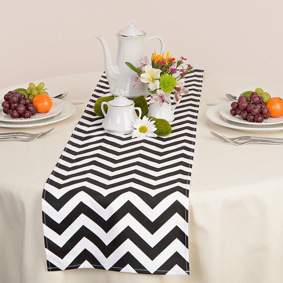 Choose your Table Runner Black Table Runner Black Wedding Etsy