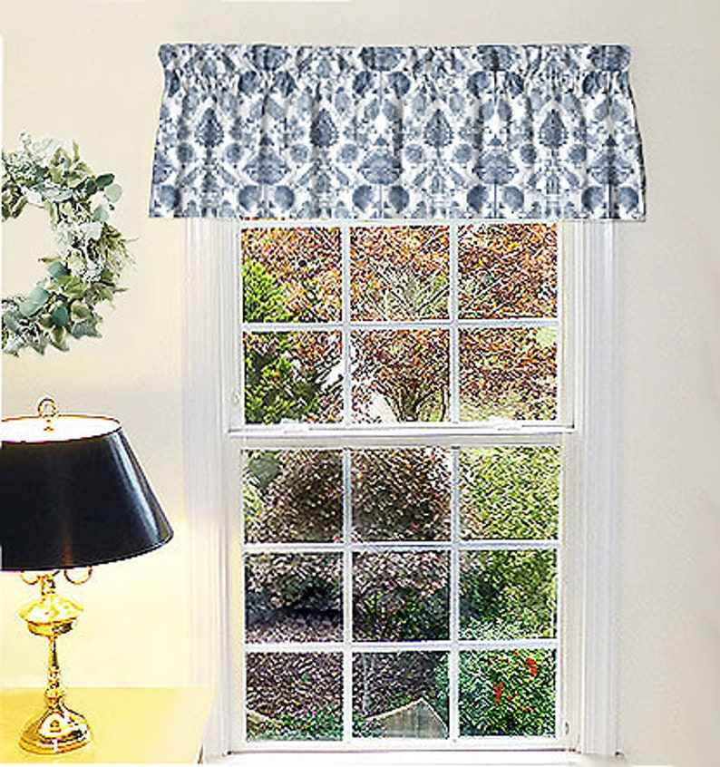 Valance Window Treatments Custom Curtains Custom Drapes Etsy