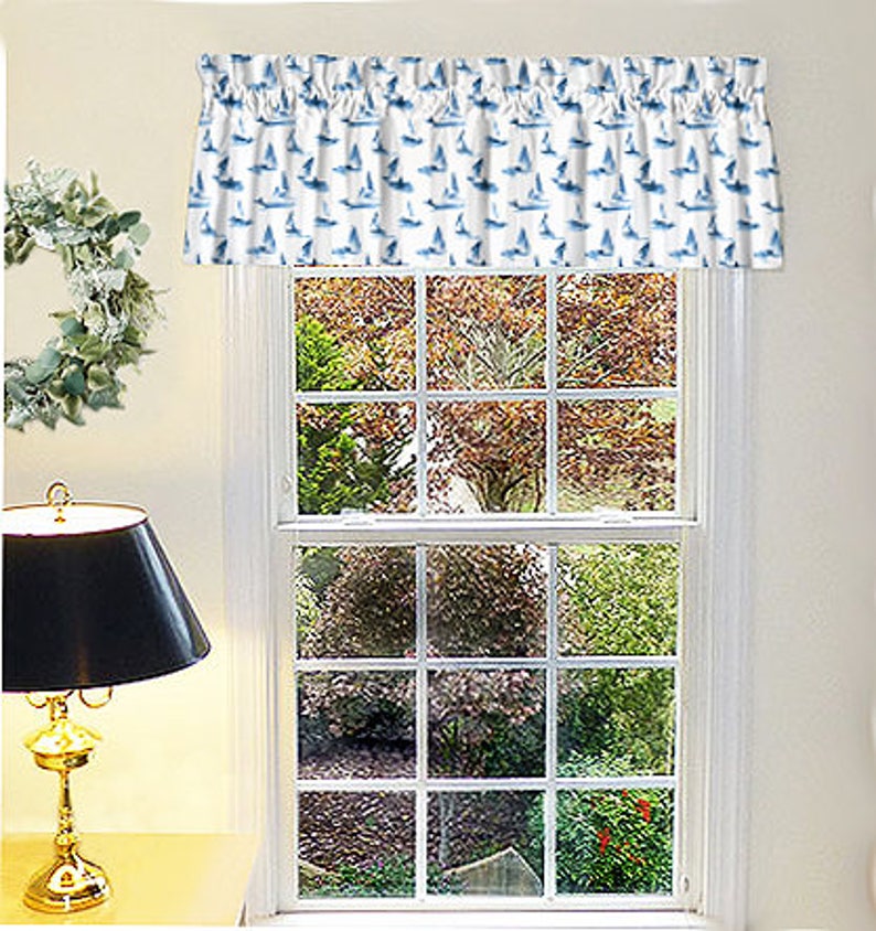 Beach House Window Shade Nautical Window Shadebeach Cottage Etsy
