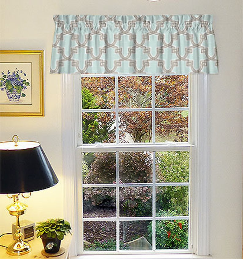 Farmhouse Window Valance Made To Order Curtains Custom Etsy