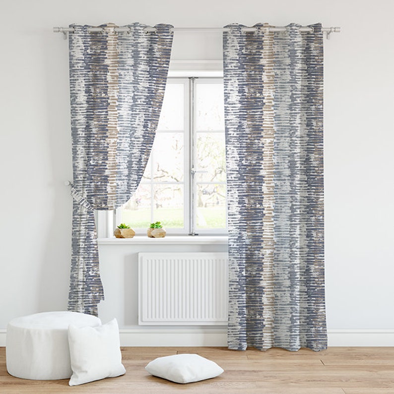 Extra Long Drapes Custom Curtain Panels Long Curtains 120 Etsy