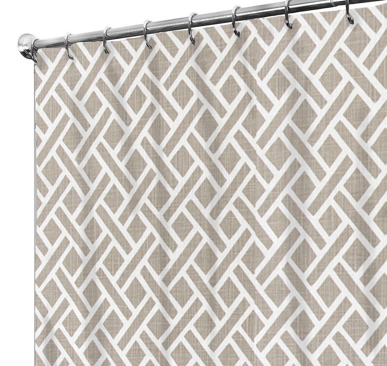 Shower Curtain Squares Country Shower Curtain Rustic Etsy
