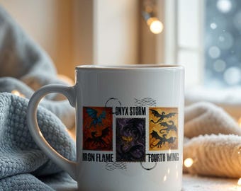Vierter Flügel – Drachenreiter • Tairn & Basgiath Merch Tasse