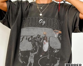 Comfort Colors® The Hand Of OG Anunoby Basketball Vintage Comfort Colors Shirt, New York Knicks Basketball Shirt