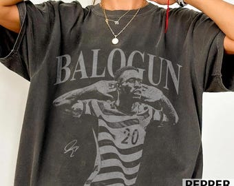 Folarin Balogun USA Soccer World Vintage Comfort Colors Shirt, 90s United States Soccer Shirt, Retro USA Team Graphic Tee