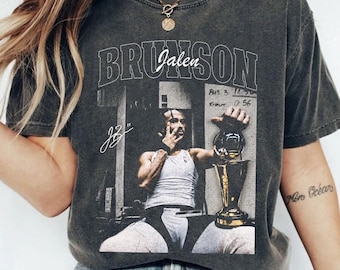 Comfort Colors® Jalen Brunson New York Knicks Tshirt, Jalen Brunson New York Shirt, New York Knicks Basketball Shirt