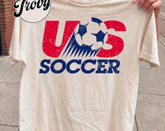 USA Soccer World Vintage Comfort Colors Shirt, 2026 Soccer Cup Shirt, Soccer World Tournament T-shirt, Usa Football Shirt, Sport Fan Gift